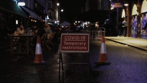 Covid restrictions in Soho